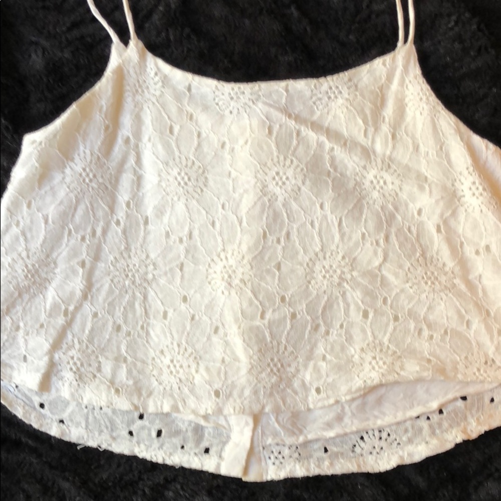 Painted Threads Flower Button Tank - Picture 5 of 5